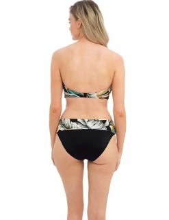 Best deal 👍 Fantasie 👙 Bikinis Bamboo Grove Botanical Padded Wired Bandeau 👙 Bikini Top 😉 -Women's Holiday Shop Sales SD 10 T13 2601 Y4 X EC 3