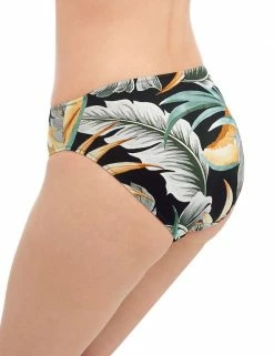 Buy 🛒 Fantasie 👙 Bikinis Bamboo Grove Botanical 👙 Bikini Bottoms 🧨 -Women's Holiday Shop Sales SD 10 T13 2604 Y4 X EC 2