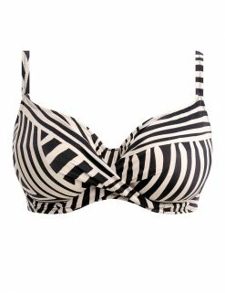 Best Sale 👍 Fantasie 👙 Bikinis La Chiva Striped Wired Scoop Neck 👙 Bikini Top 🤩