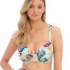 Outlet 👏 Fantasie 👙 Bikinis Paradiso Floral Wired Scoop Neck 👙 Bikini Top 💯
