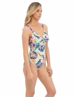 Wholesale 😍 Fantasie 🩱 Swimsuits Paradiso Printed Wired Twist Front Ruched 🩱 Swimsuit 👏 -Women's Holiday Shop Sales SD 10 T13 2611 E4 X EC 2