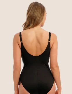 Budget 👏 Fantasie 🩱 Swimsuits Ottawa Wired Twist Front Ruched 🩱 Swimsuit 🎉 -Women's Holiday Shop Sales SD 10 T13 2673 Y0 X EC 2