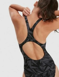 Buy 🛒 Speedo 🩱 Swimsuits Hyperboom Allover Medalist 🩱 Swimsuit ⌛ -Women's Holiday Shop Sales SD 10 T82 2423 Y4 X EC 1