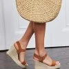 Top 10 🔔 SOSANDAR Sosandar Suede Buckle Ankle Strap Wedge Espadrilles 🧨