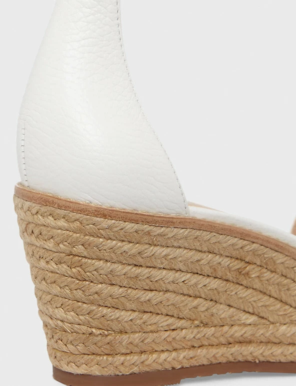 Cheap ❤️ HOBBS 🩴 Sandals Leather Wedge Buckle Espadrilles 🎉 5 Cheap ❤️ HOBBS 🩴 Sandals Leather Wedge Buckle Espadrilles 🎉 - Image 5