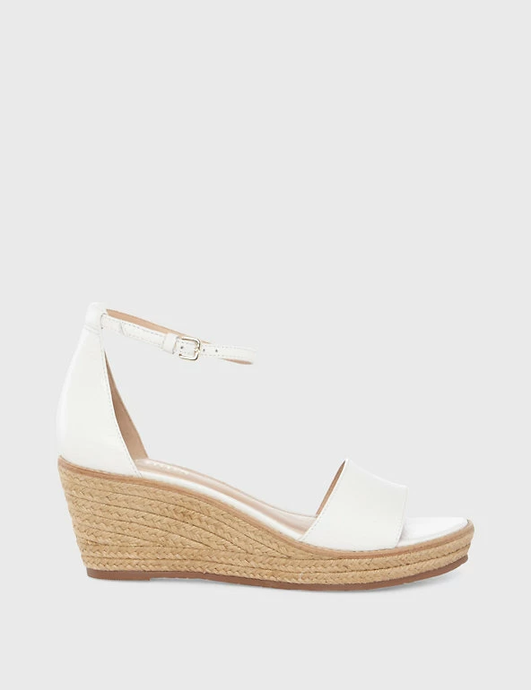 Cheap ❤️ HOBBS 🩴 Sandals Leather Wedge Buckle Espadrilles 🎉 6 Cheap ❤️ HOBBS 🩴 Sandals Leather Wedge Buckle Espadrilles 🎉 - Image 6