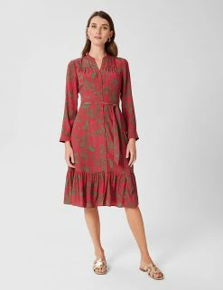 Top 10 🌟 HOBBS Leather Metallic Strappy Flat 🩴 Sandals 😉 -Women's Holiday Shop Sales SD 10 T83 5882 S0 X EC 2