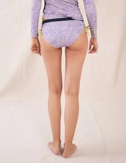 Coupon 🔔 White Stuff 👙 Bikinis Printed Tie Side High Leg 👙 Bikini Bottoms 🤩 -Women's Holiday Shop Sales SD 10 T83 6181 D4 X EC 1