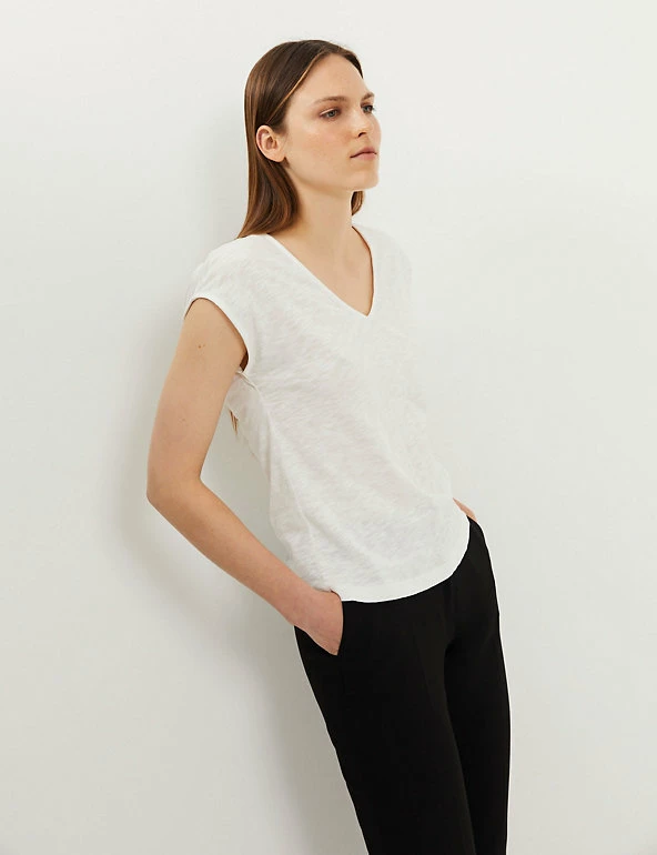 Hot Sale ๐ JAEGER T-shirts Pure Cotton Jersey T-Shirt โญ 3 Hot Sale ๐ JAEGER T-shirts Pure Cotton Jersey T-Shirt โญ - Image 3