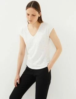 Hot Sale ๐ JAEGER T-shirts Pure Cotton Jersey T-Shirt โญ 9 Hot Sale ๐ JAEGER T-shirts Pure Cotton Jersey T-Shirt โญ -Women's Holiday Shop Sales SD 10 T97 6832A Z0 X EC 2