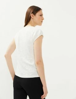 Hot Sale ๐ JAEGER T-shirts Pure Cotton Jersey T-Shirt โญ 10 Hot Sale ๐ JAEGER T-shirts Pure Cotton Jersey T-Shirt โญ -Women's Holiday Shop Sales SD 10 T97 6832A Z0 X EC 3